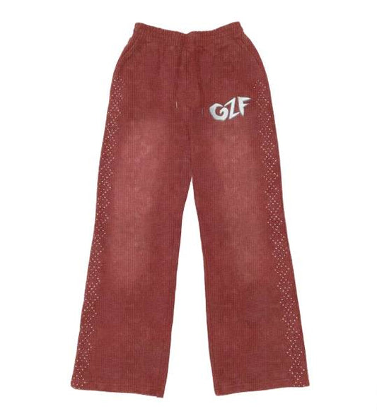 RED RAUD SWEATPANTS