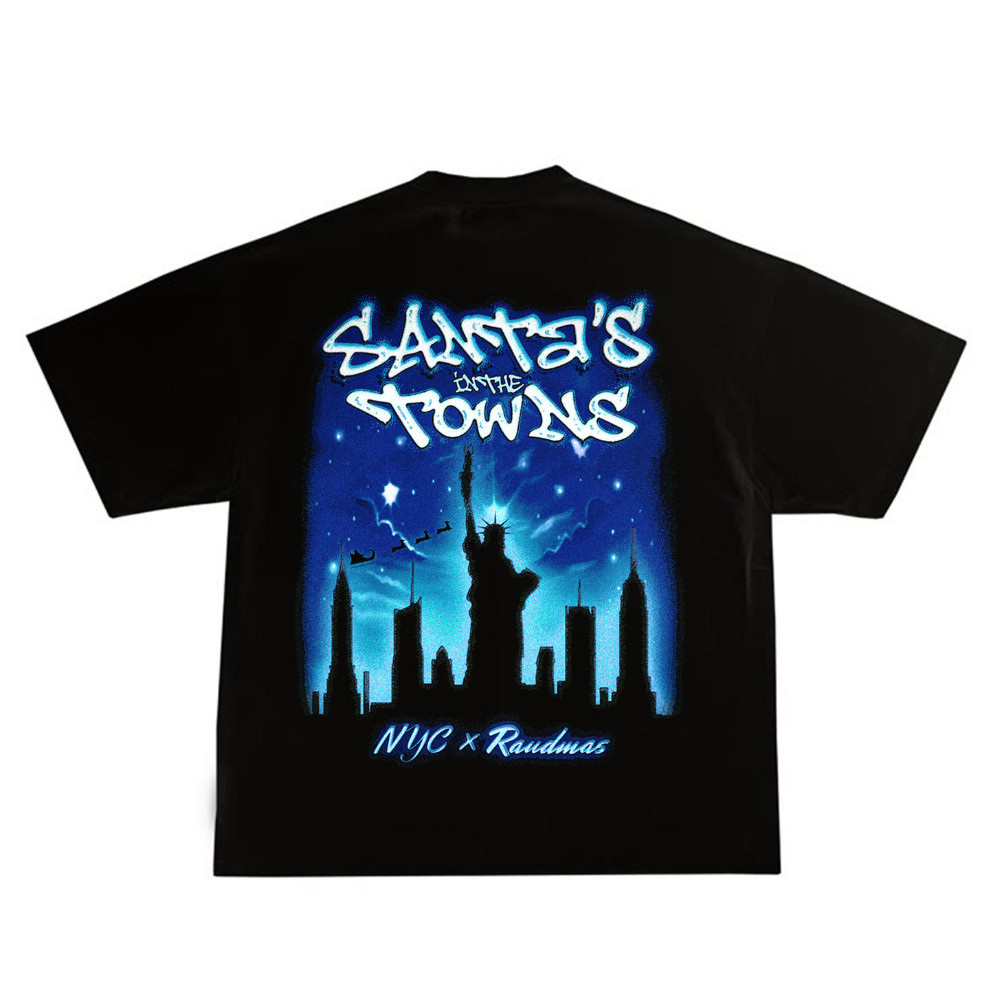 “Santa’s In The Towns” Tee